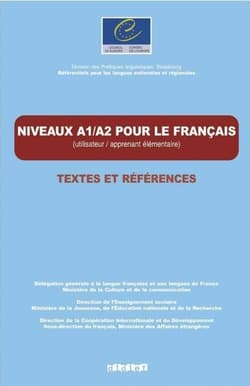 Niveau A1 et niveau A2 pour le francais - Jean-Claude Beacco