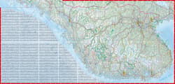 Galeria - zdjęcie nr. 4 - Norwegia laminowana mapa samochodowo-turystyczna 1:1 000 000