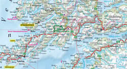 Galeria - zdjęcie nr. 3 - Norwegia road map 1:11000 000 laminat 2025
