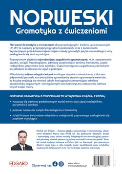 Galeria - zdjęcie nr. 2 - Norweski. Gramatyka z ćwiczeniami. Poziom A1-B1 wyd. 2023