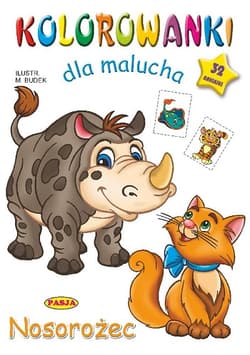 Nosorożec. Kolorowanki dla malucha - Mariola Budek