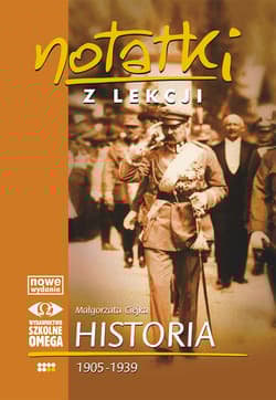 Notatki z lekcji Historia VI 1905-1939 - Małgorzata Ciejka