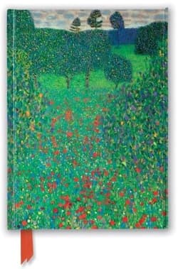 Notatnik A5 linia TW Pole maków Gustav Klimt