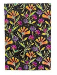 Notatnik kropka Wild Flowers midi flexi