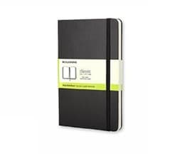 Notatnik Moleskine L duży (13x21cm) Czysty Czarny Twarda oprawa