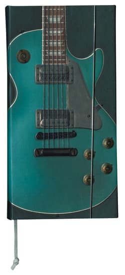 Notatnik ozdobny 0028-02 Gitara GIBSON LES PAUL