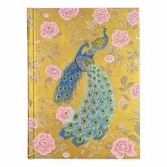 Notatnik szyty Wiktoriański Paw