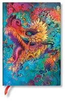 Notatnik w linie Humming Dragon midi