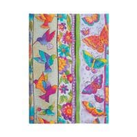 Notatnik w linie Hummingbirds & Flutterbyes midi