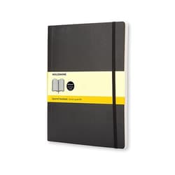 Notes Classic 19x25 kratka - czarny MOLESKINE