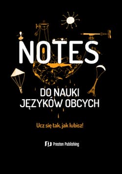 Notes do nauki języków obcych (czarna okładka) - Opracowanie Zbiorowe