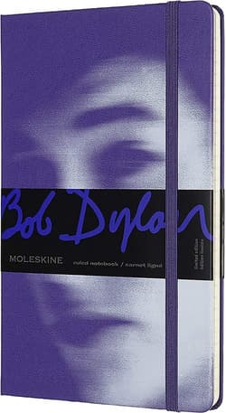 NOTES MOLESKINE BOB DYLAN LINIA FIOLETOWY