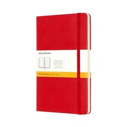 Notes Moleskine Classic L 13x21 w linie czerwona t