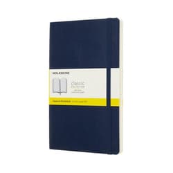 Notes Moleskine Classic L szafirowy w kratkę miękk
