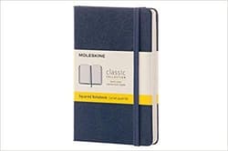 Notes Moleskine Classic P (9x14 cm) w kratkę, twar