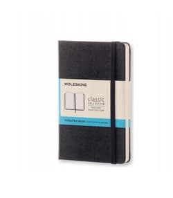 Notes Moleskine Classic P w kropki czarny