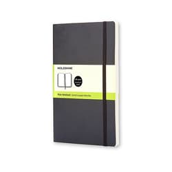 Notes Moleskine L 13x21 gładki czarna miękka okład