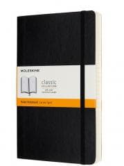 NOTES MOLESKINE LINIA MIĘKKA OPRAWA CZARNY