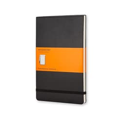 Notes Moleskine Reporter L w linie, twarda oprawa, czarny