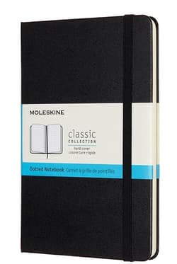 NOTES MOLESKINE W KROPKI CZARNY
