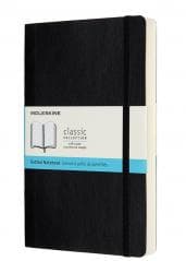 NOTES MOLESKINE W KROPKI MIĘKKA OPRAWA CZARNY