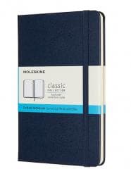 NOTES MOLESKINE W KROPKI SAPPHIRE BLUE