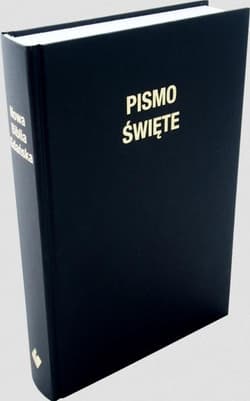 Nowa Biblia Gdańska oprawa twarda czarna - wyd.IV