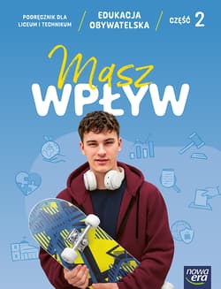 Nowa Edukacja obywatelska MASZ WPŁYW podręcznik część 2 EDYCJA 2026 - Drelich Sławomir,  Elżbieta Krawczyk