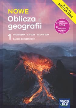 Nowa geografia oblicza geografii podręcznik 1 liceum i technikum zakres rozszerzony EDYCJA 2024 - Kroh Paweł