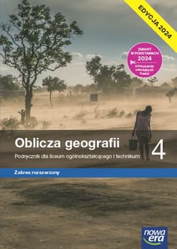 Nowa geografia oblicza geografii podręcznik 4 liceum i technikum zakres rozszerzony EDYCJA 2024 - Rachwał Tomasz, Kroh Paweł