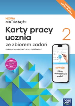 Nowa Matematyka karty pracy ze zbiorem zadań 2 zakres podstawowy EDYCJA 2025 - Wej Karolina, Ponczek Dorota