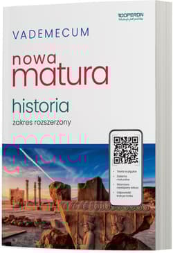 Nowa matura 2024 Historia Vademecum zakres rozszerzony