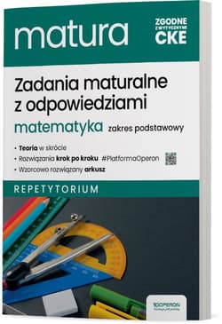 Nowa matura 2024 Matematyka repetytorium zakres podstawowy - Konstantynowicz Anna, Pająk Małgorzata