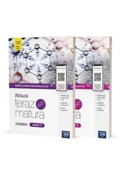 Nowa Teraz Matura 2023 Chemia Część 1-2 Zbiór zadań maturalnych Szkoła ponadpodstawowa - Praca zbiorowa