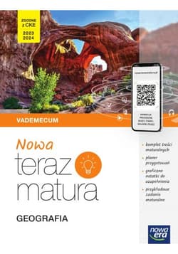 Nowa Teraz Matura 2023 Geografia Vademecum Szkoła ponadpodstawowa - Błaszczykiewicz Wojciech, Jerun Olga, Mazur Mirosław
