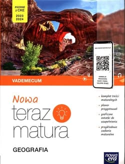 Nowa Teraz Matura 2023 Geografia Vademecum Szkoła ponadpodstawowa - Błaszczykiewicz Wojciech, Jerun Olga, Mazur Mirosław