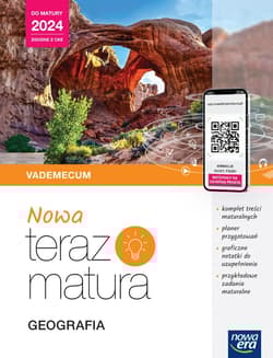 Nowa Teraz Matura Geografia Vademecum Do matury 2024 Liceum Technikum - Błaszczykiewicz Wojciech, Jerun Olga, Mazur Mirosław