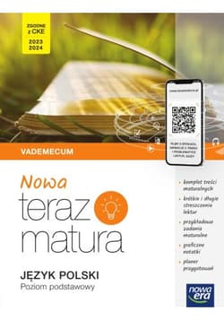 Nowa  teraz matura Język polski Vademecum Zakres podstawowy - Gutowska Małgorzata