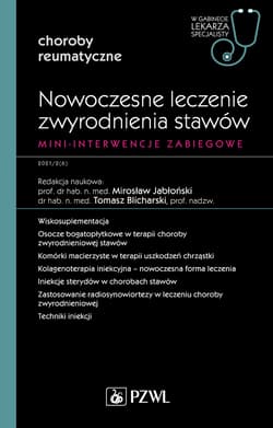 Nowoczesne leczenie zwyrodnienia stawów -  Blicharski Tomasz