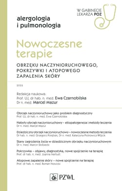 Nowoczesne terapie obrzęku naczynioruchowego... - Ewa Czarnobilska,  Mazur Marcel