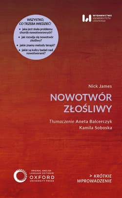 Nowotwór złośliwy. Krótkie Wprowadzenie 58 - Nick James