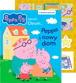 Nowy dom Peppy. Activity z naklejkami. Świnka Peppa. Chrum... Chrum... - Opracowanie Zbiorowe