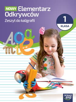 NOWY ELEMENTARZ ODKRYWCÓW Zeszyt ćwiczeń do kaligrafii klasa 1 EDYCJA 2026 - Elżbieta Kacprzak