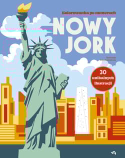 Nowy Jork. Kolorowanka po numerach. Relacja Relaks - Zoé illustratrice