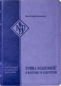 Nowy Testament NPD, fioletowa z paginatorami - Praca zbiorowa