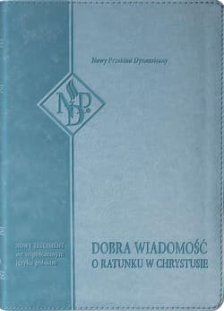 Nowy Testament NPD, jasnoniebieska z paginatorami - praca zbiorwa
