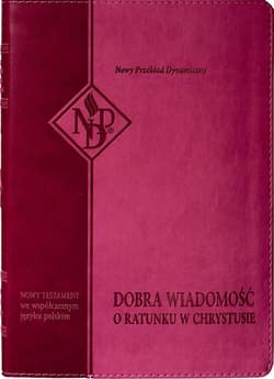 Nowy Testament NPD, różowa z paginatorami - Praca zbiorowa