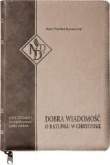 Nowy Testament NPD suwak paginatory beżowy - Praca zbiorowa