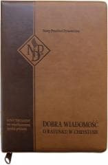 Nowy Testament NPD suwak paginatory ciemnobrązowy - Praca zbiorowa