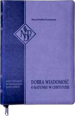 Nowy Testament NPD suwak paginatory fioletowy - Praca zbiorowa